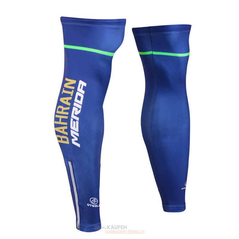 2018 Bahrain Merida Radsport Beinwarmer